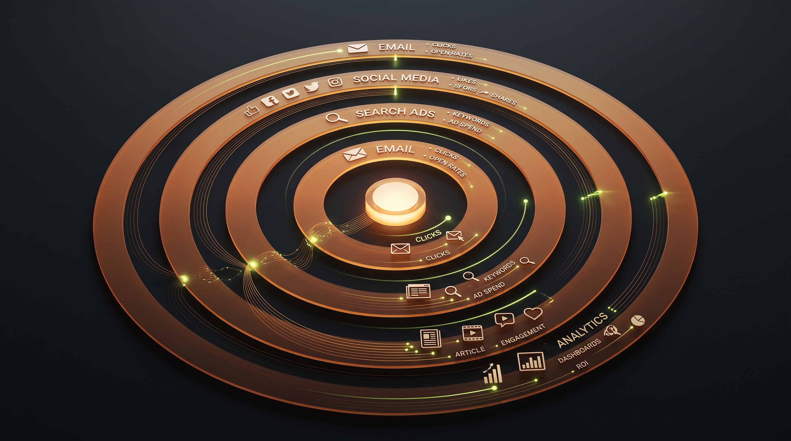 Departamento de Marketing — output visualizado